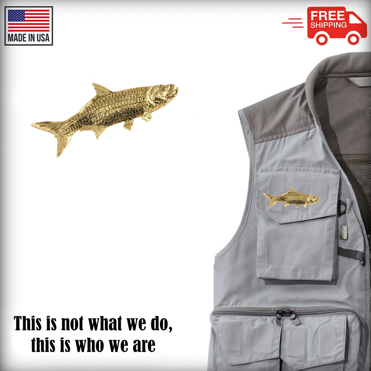 Tarpon Premium Pin S041PR