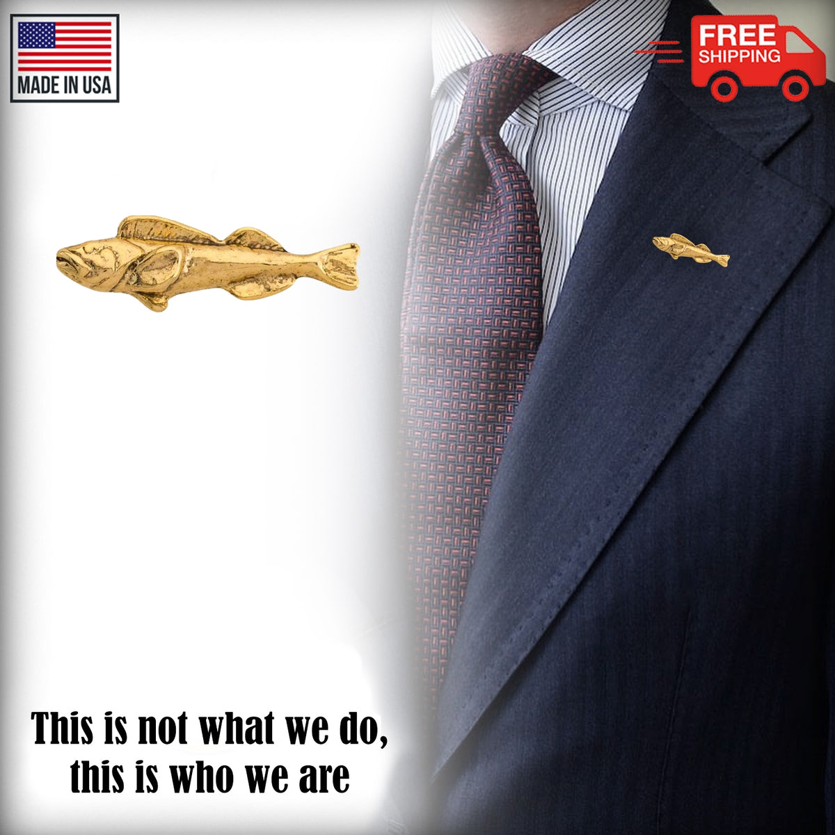 Lingcod Mini Pin S065MP