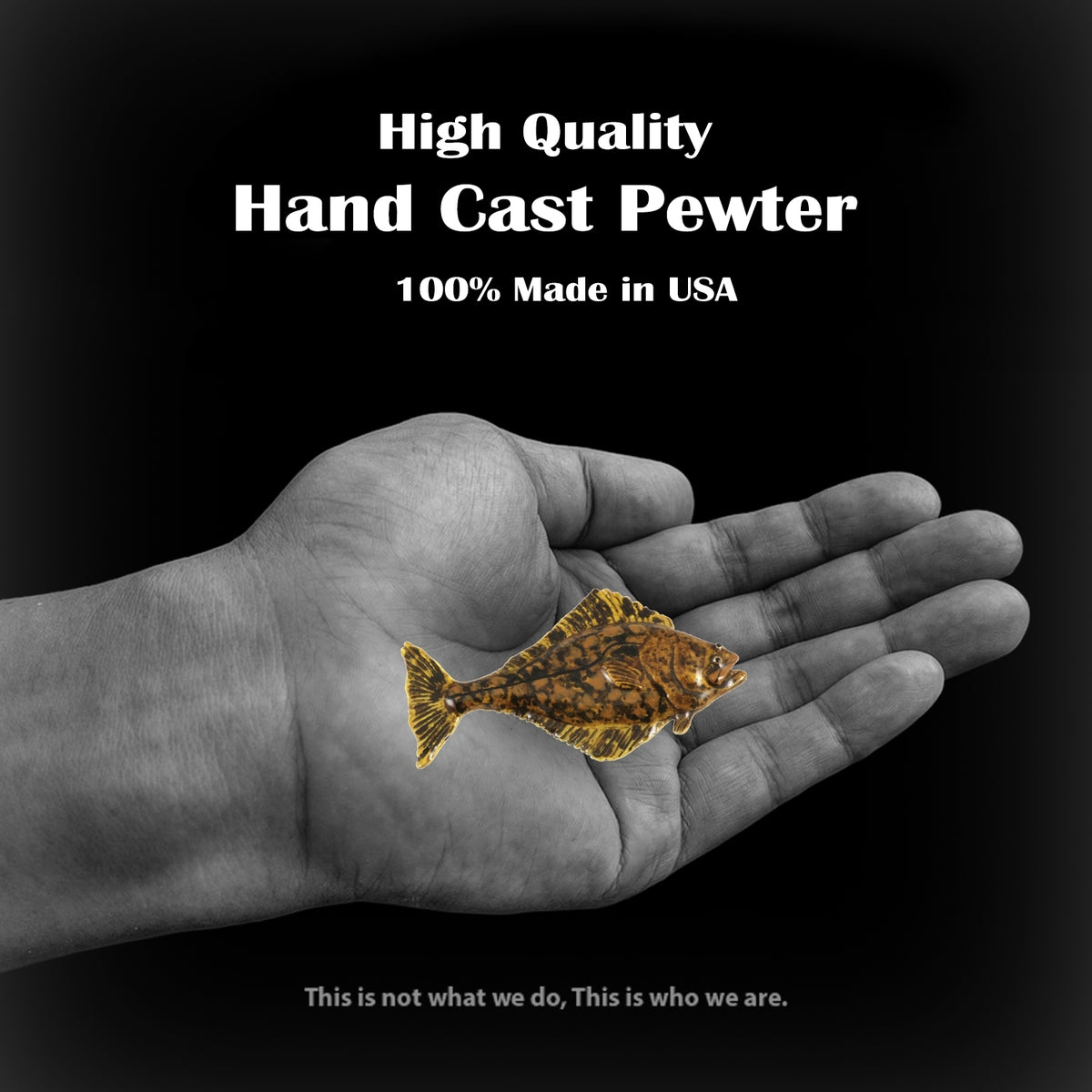 Halibut Premium Pin S060PR