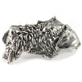 Airedale Terrier Dog Head Pin D002
