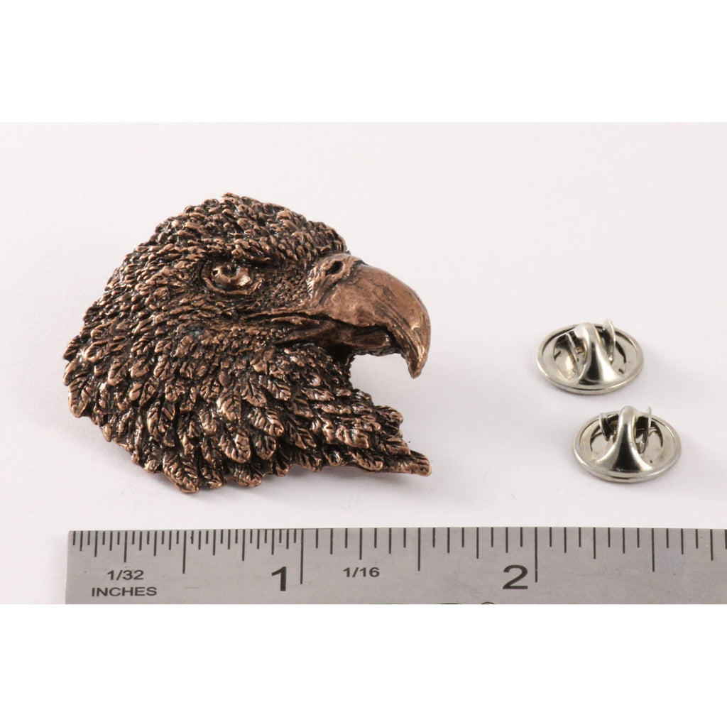 Bald Eagle Head Premium Pin B050PR
