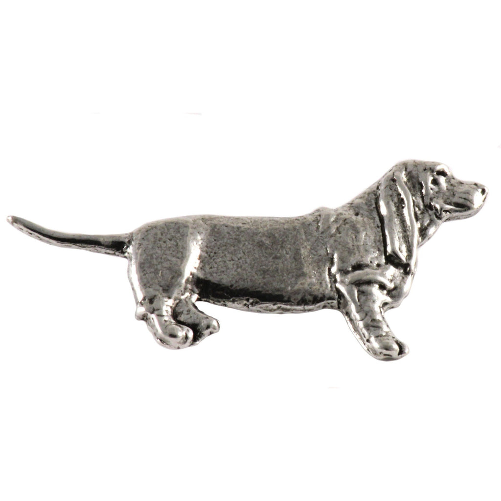 Basset Hound Dog Full Body Pin D320F