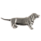 Basset Hound Dog Full Body Pin D320F