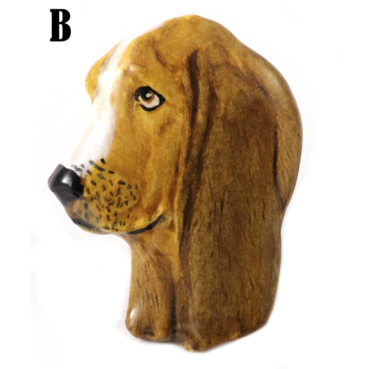 Basset Hound Dog Head Pin D020