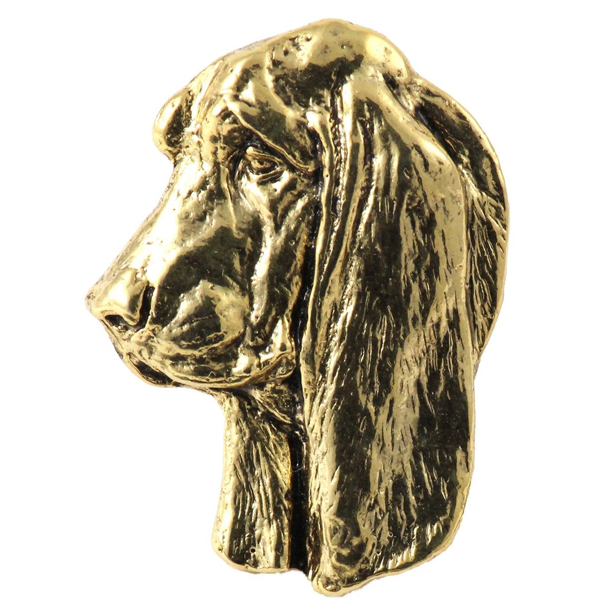 Basset Hound Dog Head Pin D020