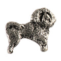 Bichon Frise Dog Full Body Pin D326F
