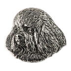 Bichon Frise Dog Head Pin D026