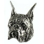 Boxer Dog Head Pin D036