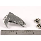 Chinook Salmon Leaping Magnet F043