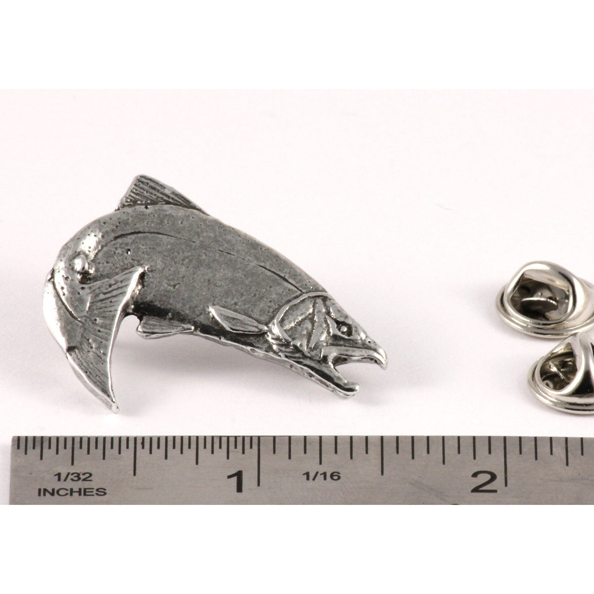 Chinook Salmon Leaping Magnet F043