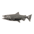 Chinook Salmon Ocean Magnet F040