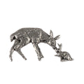 Deer With Rabbit Pin M024
