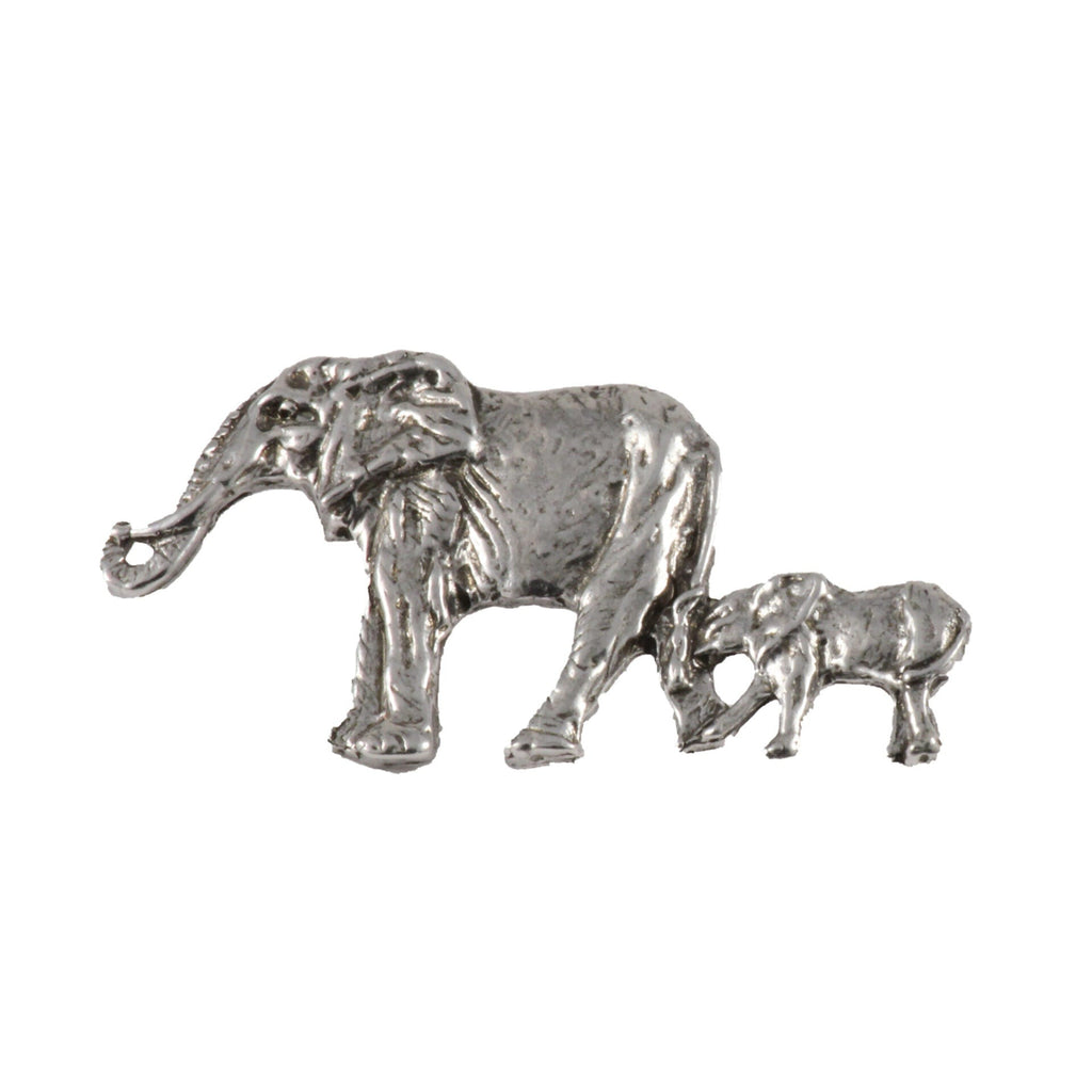 Elephant With Baby Pin M091B