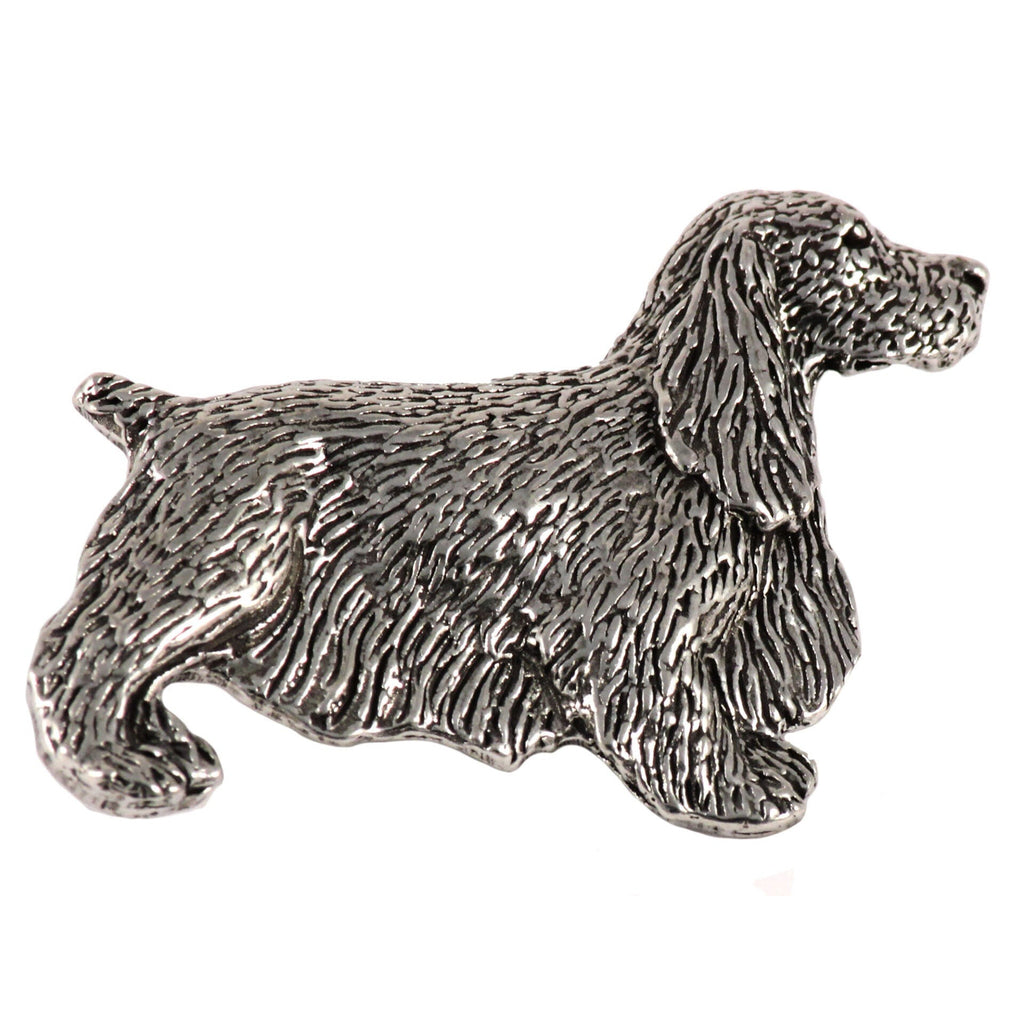 English Cocker Spaniel Dog Full Body Pin D374F