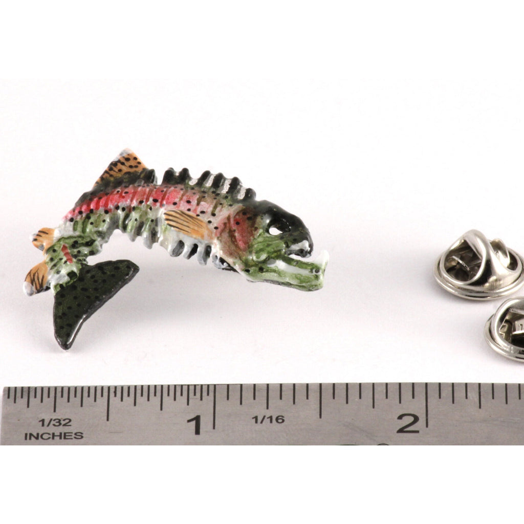 Fish Skeleton Pin F115