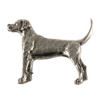 Fox Hound Dog Full Body Pin D381F