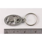 Grizzly Bear with Salmon Keychain M036KC