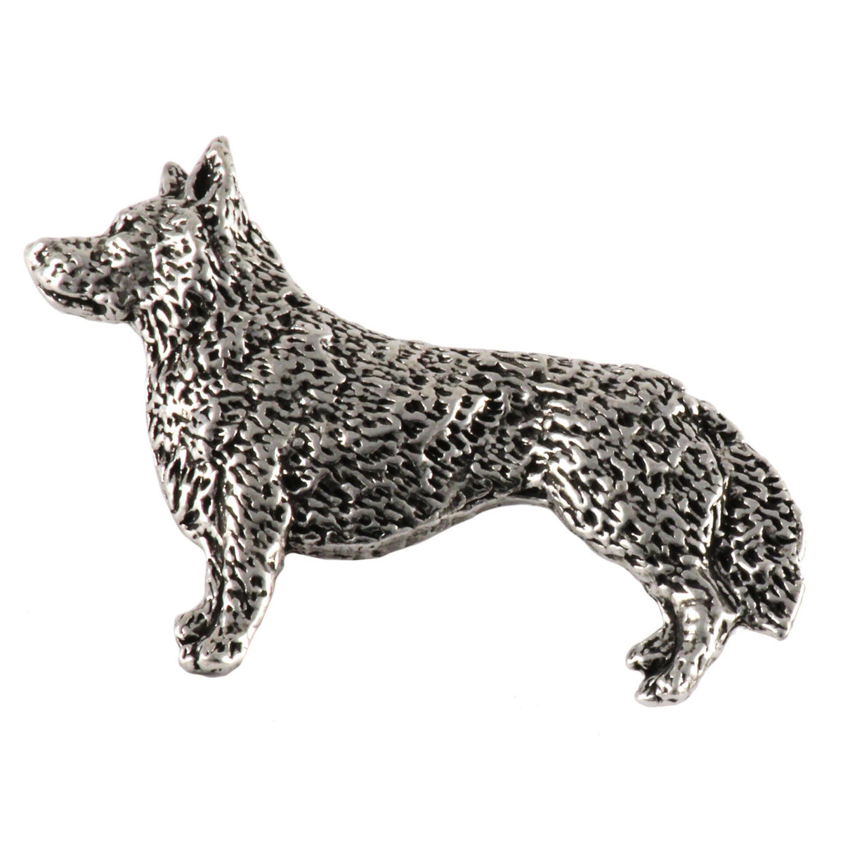 Husky Dog Full Body Pin D398F