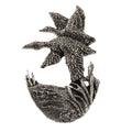 Mallard Flying In Cattails Premium Pin B007PR