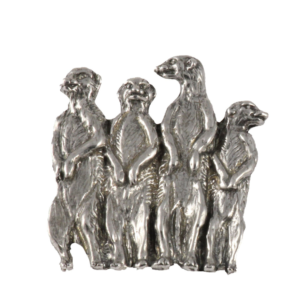 Meerkat Family Pin M170