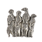 Meerkat Family Pin M170