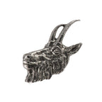 Mountain Goat Head Pin M028