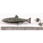 Pewter Coho Salmon 10Lb Pin P330