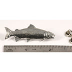 Pewter Rainbow Trout 18'' Club Pin P420
