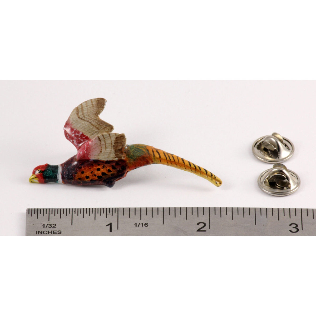 Pheasant Flying Pin B022