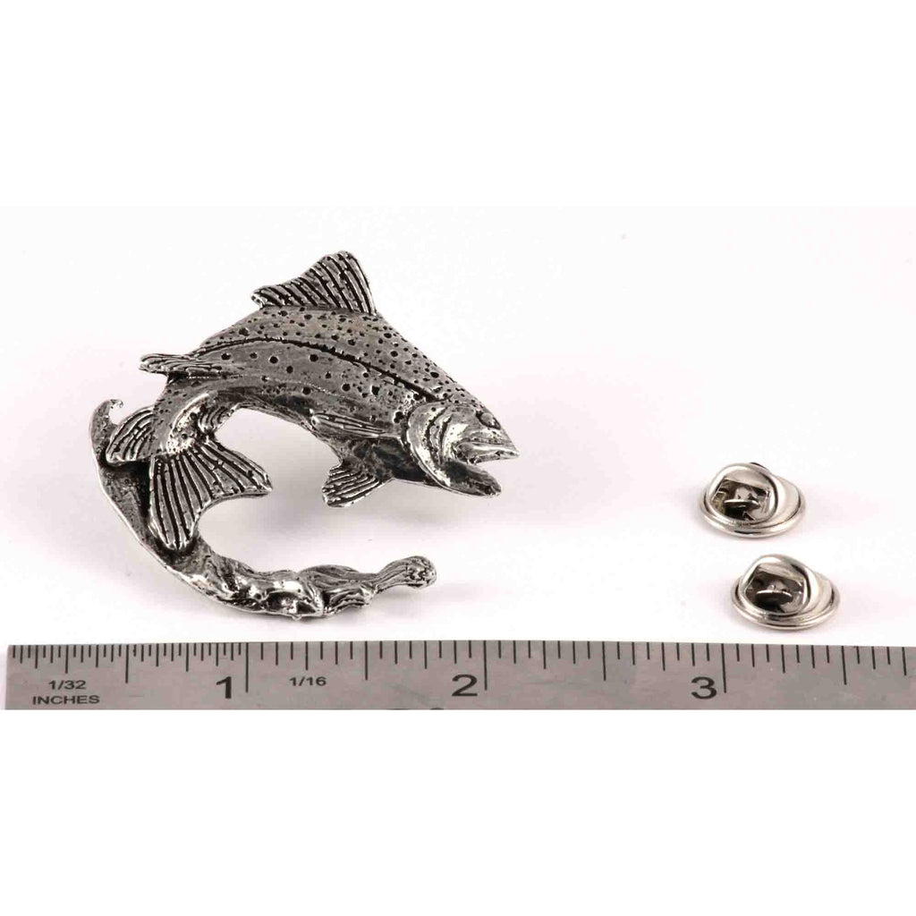 Rainbow Trout in Water Pin F004PRW