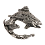 Rainbow Trout in Water Pin F004PRW