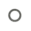 Runes Circle With Open Cutout Pin G116