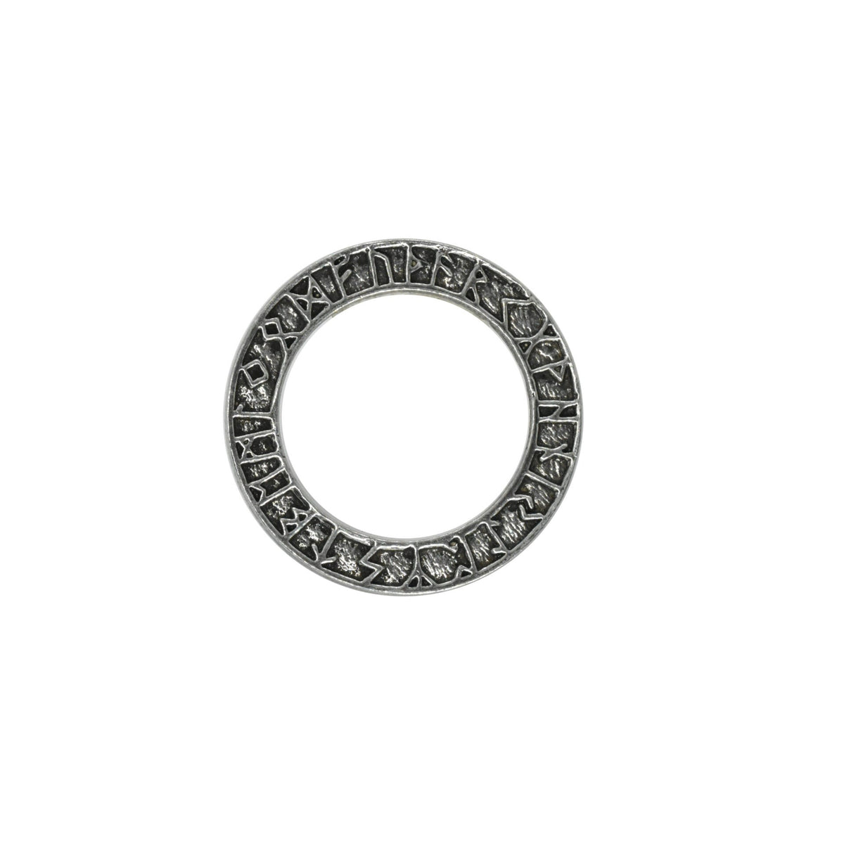 Runes Circle With Open Cutout Pin G116