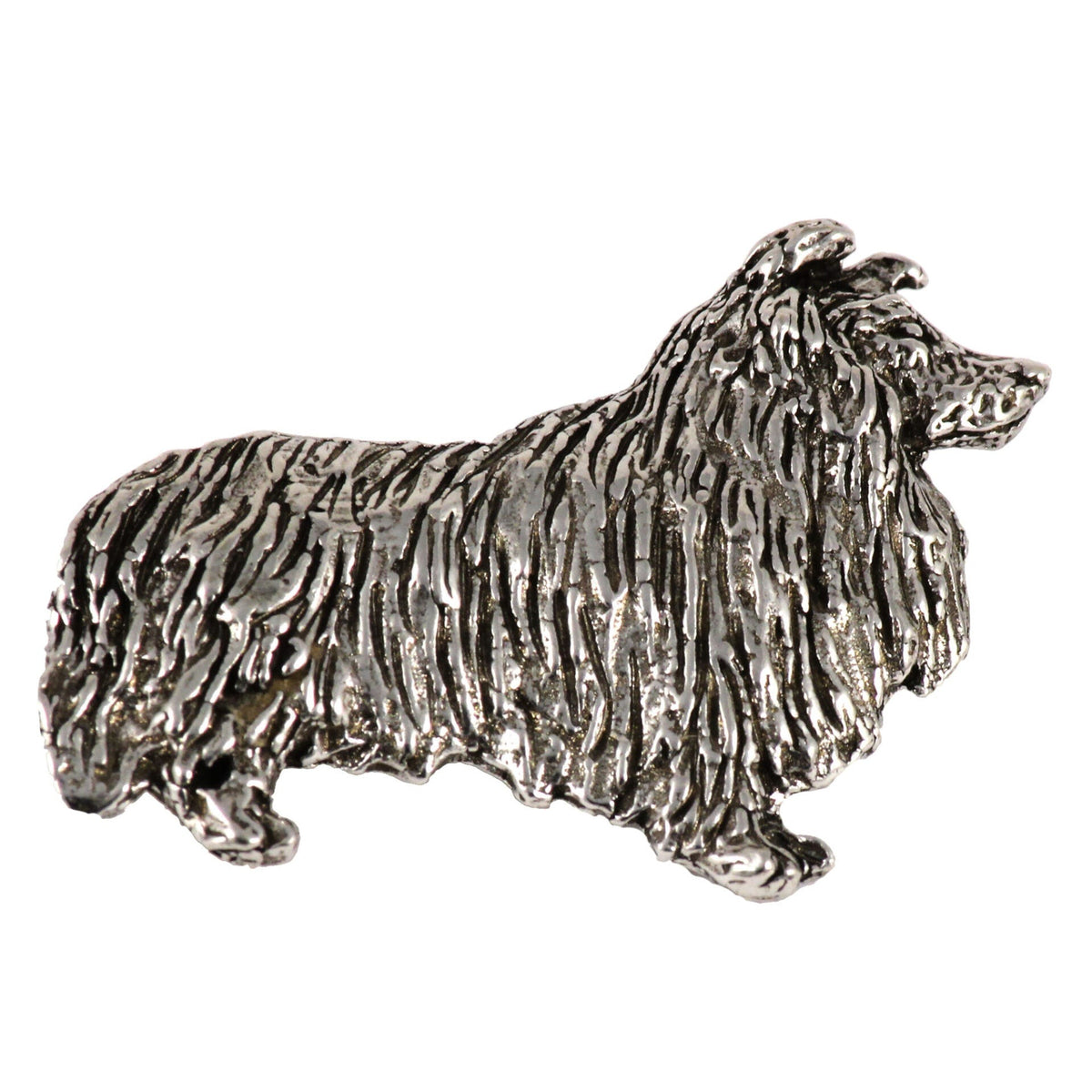 Sheltie Dog Full Body Pin D464F