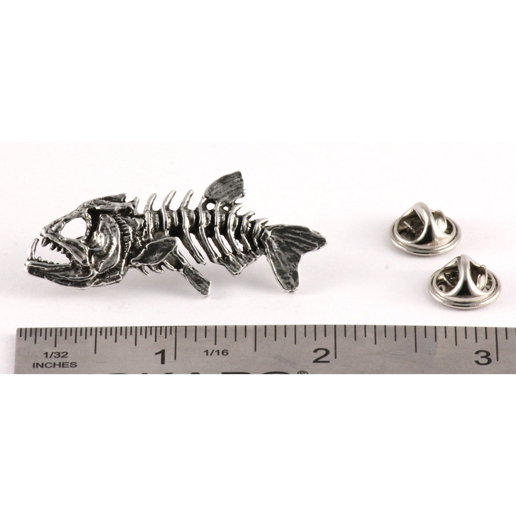 Skeleton Fish Pin S140