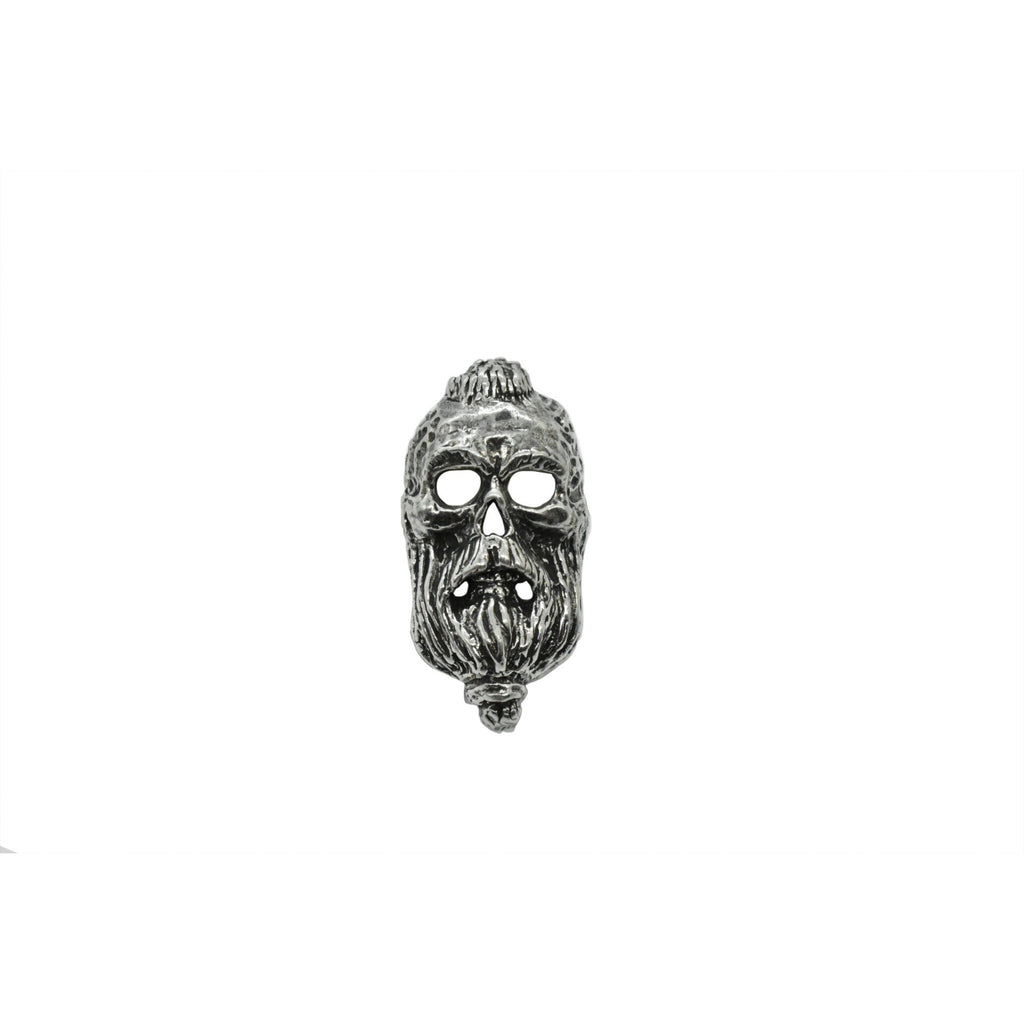 Skull With Beard Pin G134