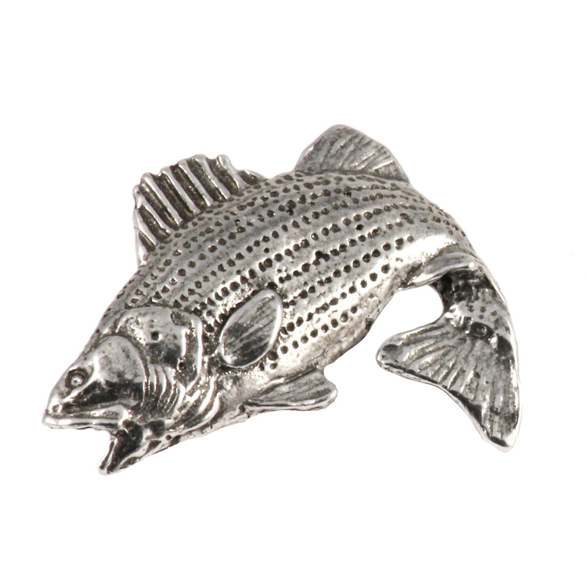 Striped Bass Leaping Pin S052