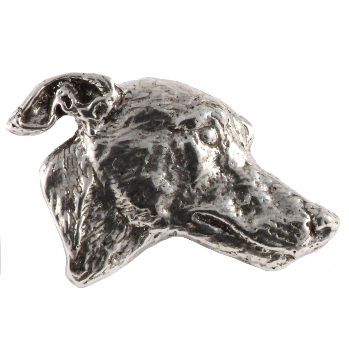 Whippet Dog Head Pin D182