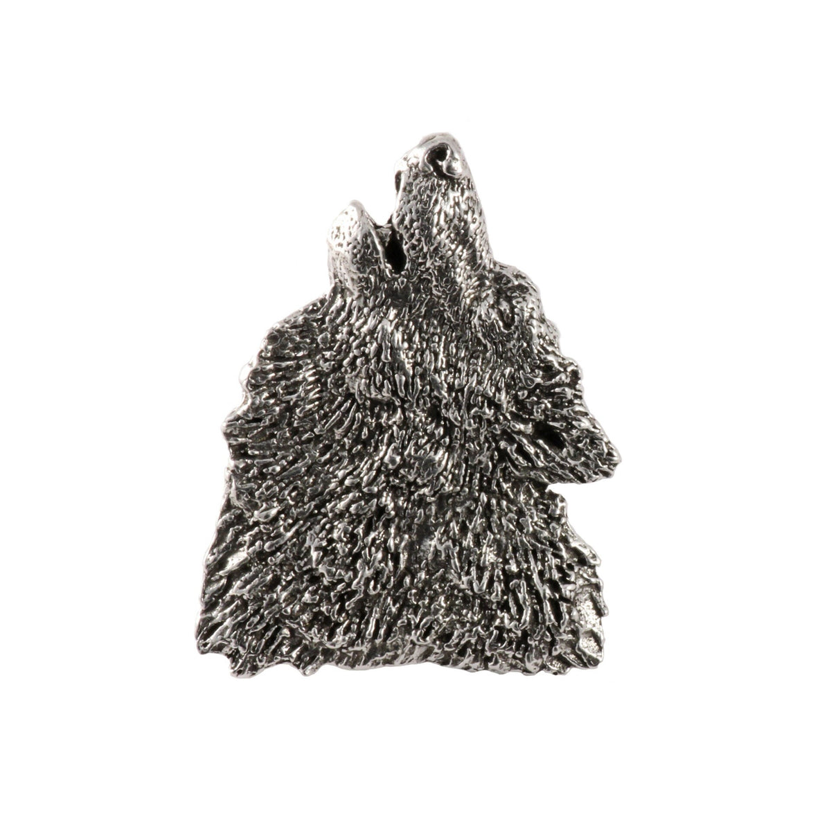 Wolf Howling Premium Pin M042PR
